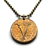 1991 Malaysia 1 Ringgit Münzanhänger Kris Keris Dolch Schwert Kuala Lumpur Ipoh Petaling Jaya Selangor Penang Sabah Songket Putrajaya Borneo Bumiputera Sarawak Seberang Perai Kajang Subang n000354