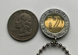 Mexico 2 Pesos coin pendant necklace jewelry Mexican eagle Ecatepec Guadalajara Puebla Juárez Tijuana León Monterrey Acapulco Yucatán Cancún Cuernavaca Oaxaca Jalisco Morelia Toluca Pachuca Chiapas n001126