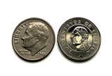 Honduras 20 Cents coin earrings pirámide Lempira Lenca Tegucigalpa Choluteca masonic eye Yoro Olancho El Paraíso Atlántida Copán e000692