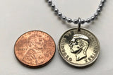 1949 United Kingdom Great Britain 6 Pence coin pendant initial G R British King George VI London England Scotland Wales Northern Ireland Belfast Edinburgh Birmingham Cardiff Sheffield Liverpool Glasgow Leeds Swansea Newcastle Derry York Kent n002135