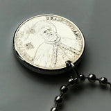 2000 Romania 1000 Lei coin pendant Romanian golden eagle Bucharest Orthodox cross Balkans Moldavia Wallachia Constantin Brancoveanu n002732