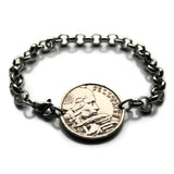 1955 Francia 100 Francos Moneda francesa cadena pulsera joyería Marianne París Marsella Lyon Burdeos Estrasburgo Niza Nantes Toulouse Rennes Reims Le Havre Metz Saint-Etienne Toulon Angers Dijon b000042