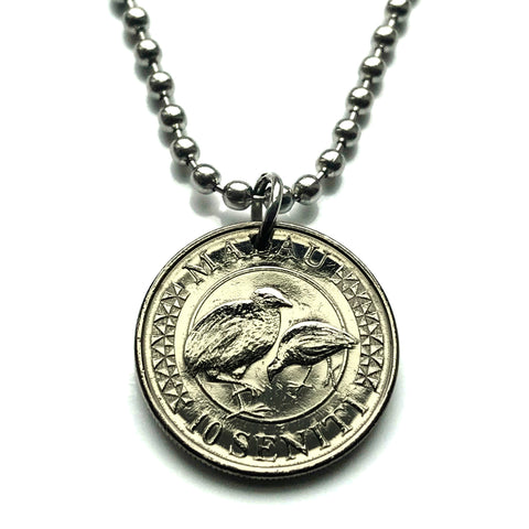 2015 Tonga 10 Seniti coin pendant Malau megapode bird Friendly Islands Nukuʻalofa Tongatapu Neiafu Kolofoʻou Polynesia South Pacific Niuatoputapu Haʻapai Vavaʻu Tuʻi lupulu tauʻolunga Kailao Lapita Kolomotuʻa Austronesia Oceania fakanofo milolu n003118