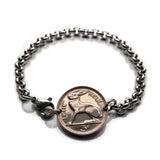 Ireland Éire 3 Pence coin bracelet jewelry Irish rabbit hare bunny Celtic harp Cláirseach Gaelic Dublin Cork Limerick Galway Waterford Cliffs of Moher Connacht Leinster Munster Carlow Guinness Hibernia Swords St Patrick's Day Drogheda Ulster b000048