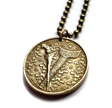 1991 Malaysia 1 Ringgit Münzanhänger Kris Keris Dolch Schwert Kuala Lumpur Ipoh Petaling Jaya Selangor Penang Sabah Songket Putrajaya Borneo Bumiputera Sarawak Seberang Perai Kajang Subang n000354