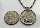 1976 Argentinien 5 Pesos Münzanhänger Sol de Mayo Buenos Aires Mar del Plata Tucumán Santa Fe Mataderos Quilmes Puerto Madero La Plata n003077