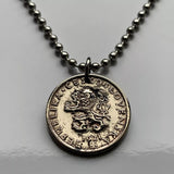 1928 Czechoslovakia 20 Haleru coin pendant Czech lion Slovak shield Prague Bratislava Bohemia Moravia Charles Bridge Karlstejn Brno Czech Silesia Kutna Hora Ostrava Plzen Karlovy Vary n000201