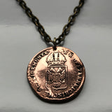1816 Austria Kreuzer coin pendant Habsburg Austrian eagle Vienna Wien Wels Hofburg Carinthia Ischgl Burgenland Sankt Pölten Styria n001279