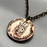 1816 Austria Kreuzer coin pendant Habsburg Austrian eagle Vienna Wien Wels Hofburg Carinthia Ischgl Burgenland Sankt Pölten Styria n001279