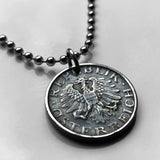 1948 Austria Osterreich 10 Groschen coin pendant Austrian eagle Vienna Habsburg shield Salzburg Graz Innsbruck Carinthia Styria Klagenfurt Villach Sankt Pölten Linz Tyrol Wels Dornbirn Wiener n000436