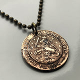 1880 Netherlands 2-1/2 Cents coin pendant Dutch lion Amsterdam Utrecht Holland Rotterdam The Hague Eindhoven Groningen Tilburg Leiden Nederlanden Groningen Almere Stad Breda Nijmegen Gouda n001216