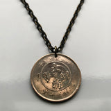 ¡antigüedad! 1905-1908 Imperio de China 10 Collar con colgante de moneda en efectivo Dragón azul chino Da-Qing Tongbi Guangxu Dinastía Qing Tai Ching Ti Kuo Manchu Beijing Guangzhou Guangdong Jiangsu Hubei Anhui n002215