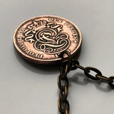 1909 Belgium 2 Centimes coin pendant necklace Belgian lion Brussels Antwerp Bruges Ghent Liège Mons Flanders Flemish Hasselt Kortrijk Ostend Ypres Dinant Ardennes n003230