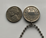 1923 Chile 20 Centavos coin pendant condor Chileno Santiago Antofogasta Rancagua Coquimbo Temuco Andes Tarapacá necklace n001111
