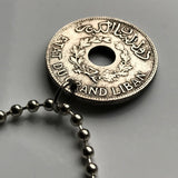 1936 Libanon Liban 1 Piaster Münzanhänger Libanesische Löwen Zeder Beirut Tripolis Aley Jounieh Anjar Bsharri Zahlé Sidon Byblos Tyros Der Levant Naher Osten Phönizischer Levant Bekaa-Tal Zedern Gottes Berg Libanon Levantinisch Arabisch Mittelmeer n002881