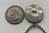 1936 Libanon Liban 1 Piaster Münzanhänger Libanesische Löwen Zeder Beirut Tripolis Aley Jounieh Anjar Bsharri Zahlé Sidon Byblos Tyros Der Levant Naher Osten Phönizischer Levant Bekaa-Tal Zedern Gottes Berg Libanon Levantinisch Arabisch Mittelmeer n002881