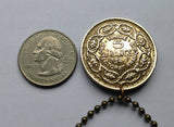 1946 Tunisia 5 Francs coin pendant Tunis Sfax El Djem Derja Afāriqah Ifriqiya Dougga Kairouan Tounsi French Atlas North Africa Islam n001535