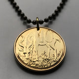 Ethiopia 10 Santeem coin pendant African lion of Judah Israelite tribe Rasta Solomonic dynasty Jewish Kebra Nagast Tigrinya Afar n000789