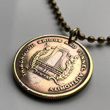 USA Triborough Bridge and Tunnel Authority toll token MTA coin pendant One Fare Expressway transportation Broad Channel, Queens n002473