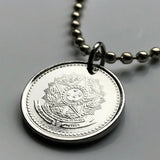 1987 Brazil 20 Centavos coin pendant Brasão de armas crux São Paulo Recife Pernambuco Goiás Bahia Minas Gerais Pelourinho Santa Catarina n002682