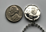 1990 España Spain 50 Pesetas coin pendant Santa María de las Cuevas Monastery Sevilla monasterio de la Cartuja Iglesia católica España n002834