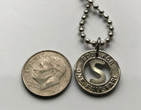 USA San Diego Electric Railway Co. token pendant California Transit System trolley buses coin transportation good for one fare n002849