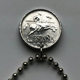 1945 Spanien 5 Centimos Münzanhänger Kastilien Leon Aragon Navarra Granada Spanische Krone Sevilla Malaga Granada Cataluña España Baskisch n002951