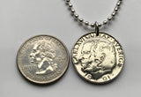 1978 Sweden Krona coin pendant Swedish tre kronor crowns Stockholm Sverige Soedermalm Örebro Malmoe Øresund Nordic Scandinavia Svear n000335