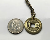 1667-1699 China Cash coin pendant Kangxi Manchu Great Qing Emperor Dongguan, Chongqing, Chengdu, Nanjing Mandarin Manchuria asian n001303