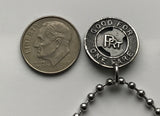 Vintage PRT Philadelphia Rapid Transit metro token pendant street cars trolley buses transportation Good For 1 Fare Pennsylvania n001030