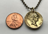 1988 Australien 2 Dollar Münze Anhänger Aborigine Mann Sydney Indigenous Perth Southern Cross Aussie Arandic Victoria Tasmania Sahul n002225