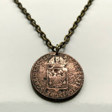 1816 Austria Kreuzer coin pendant Habsburg Austrian eagle Vienna Wien Wels Hofburg Carinthia Ischgl Burgenland Sankt Pölten Styria n001279